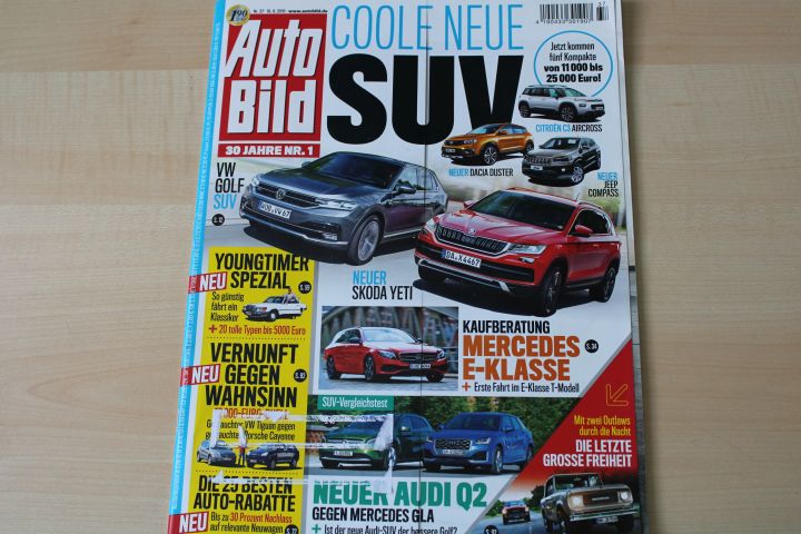 Deckblatt Auto Bild (37/2016)